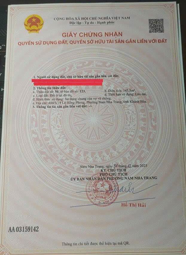 Bán nhà cấp 4 khu Đồng Muối, đã có sổ đỏ, diện tích 145,8m2, giá 5.55 tỷ