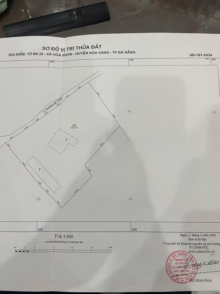 Bán lô đất siêu rộng, đường ô tô vào tận nơi ở xã Hoà Nhơn, Đà Nẵng, giá 6.8 tỷ