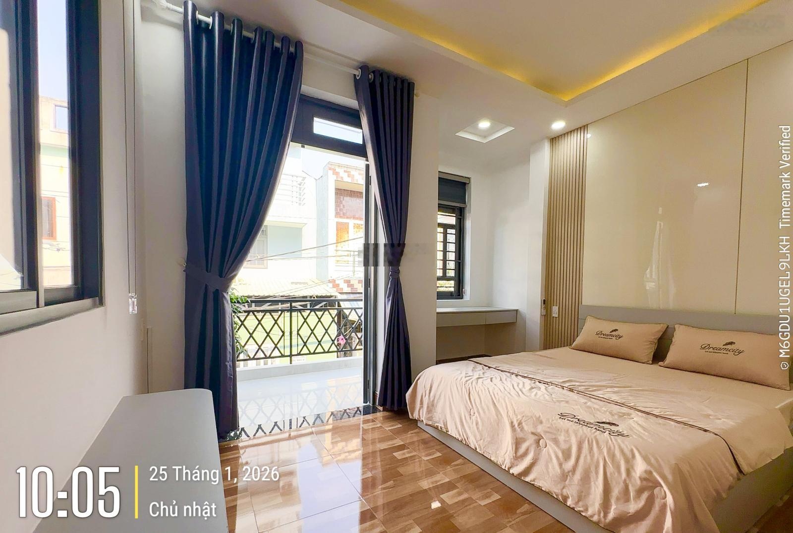 Căn góc 2 tầng hẻm 5m cách mặt tiền quang trung 250m nội thất vip 4.95 tỷ gồ vấp