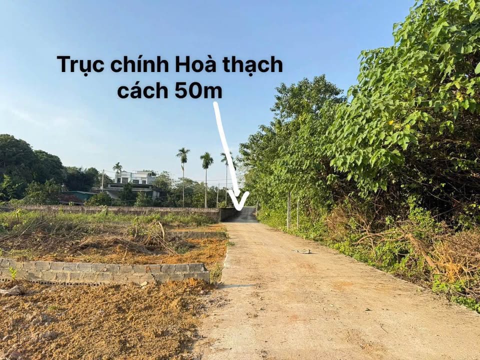 Hơn 2 tỷ sở hữu ngay lô đất 225m2 sổ hồng tại Phú Cát, Quốc Oai