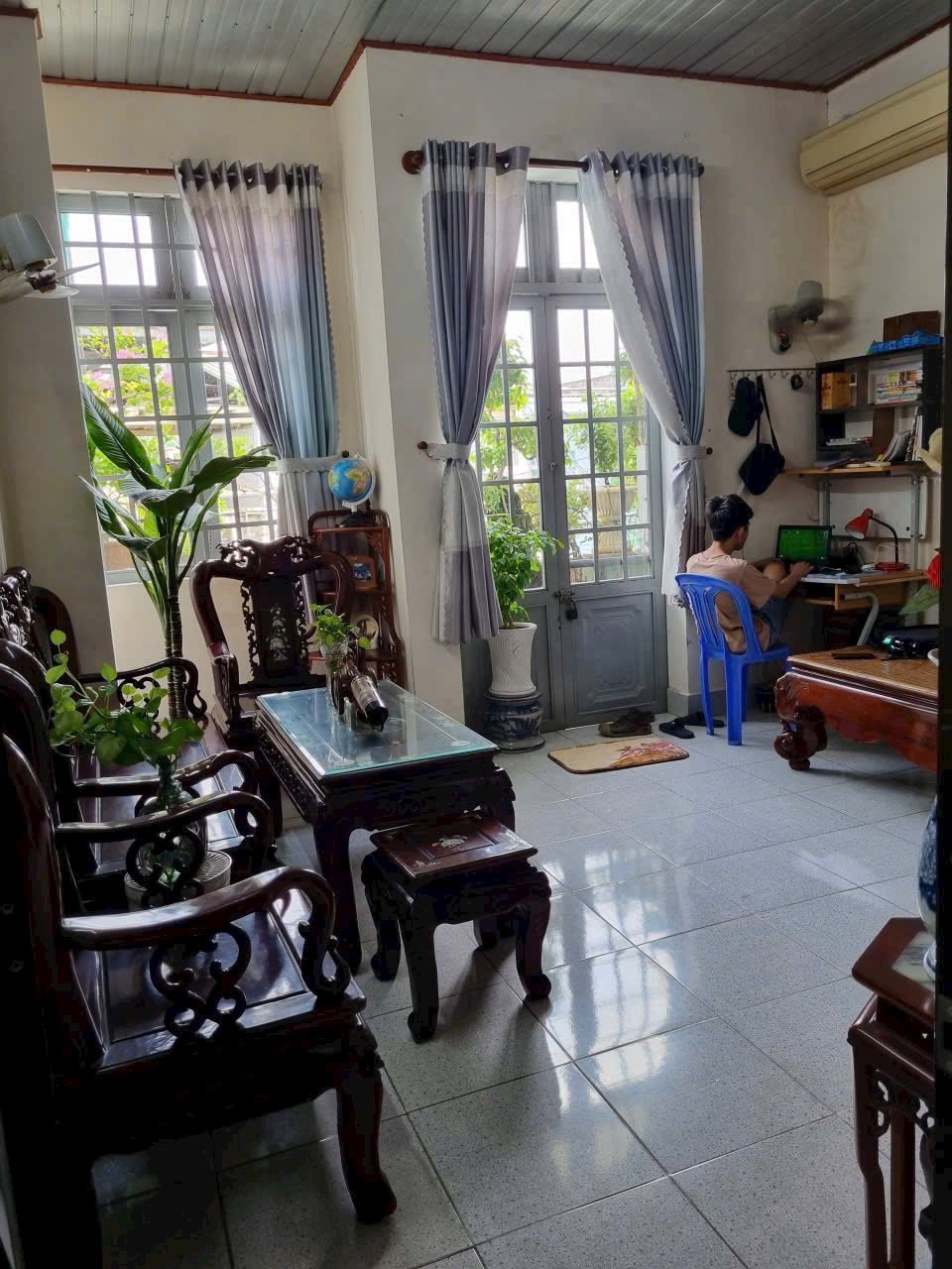 Bán nhà 1 trệt 1 lầu, 2 mặt tiền trước và sau, hẻm ô tô phường Rạch Dừa, Vũng Tàu, giá 7 tỷ