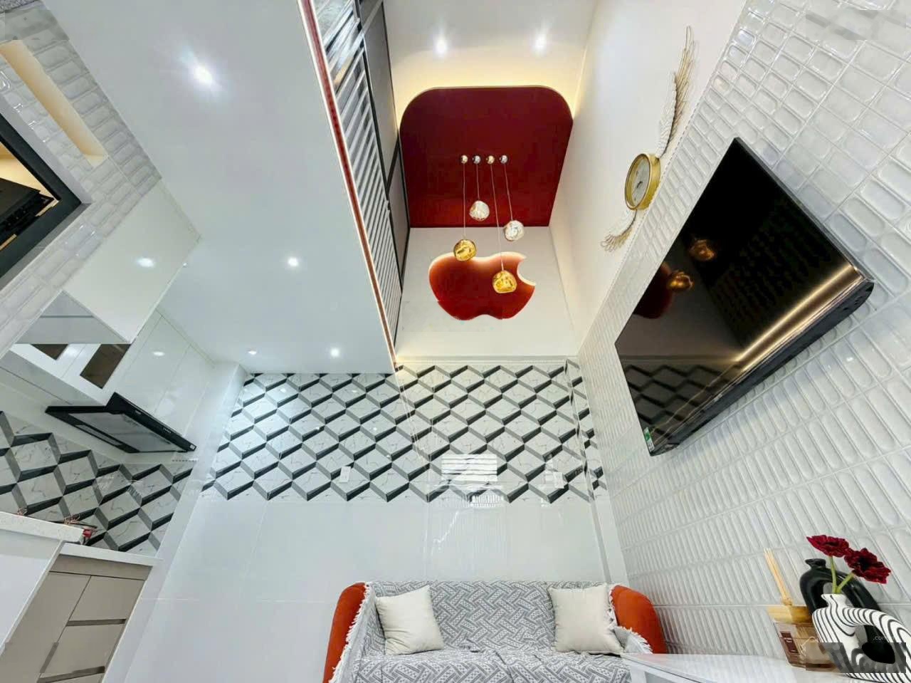 Gò Vấp bán nhà trệt lửng lầu, diện tích sàn: 48m2, 6 phòng, hẻm rộng, gần BV 175, hơn 2 tỷ