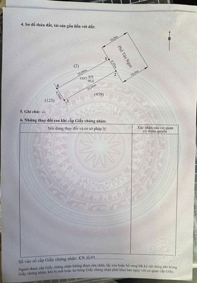 Bán gấp lô đất 90m2 tại ngõ 183 Tân Thành, Dương Kinh, giá siêu rẻ chỉ 2,x tỷ