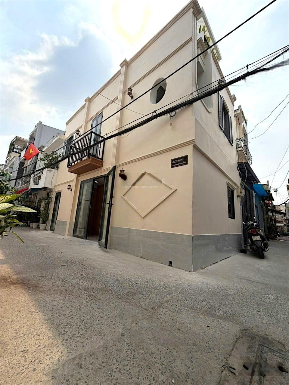 Lô góc 2 mặt hẻm quang trung gò vấp đối diện ubnd quận nhà mới 3pn chỉ 4 tỷ 48 tl