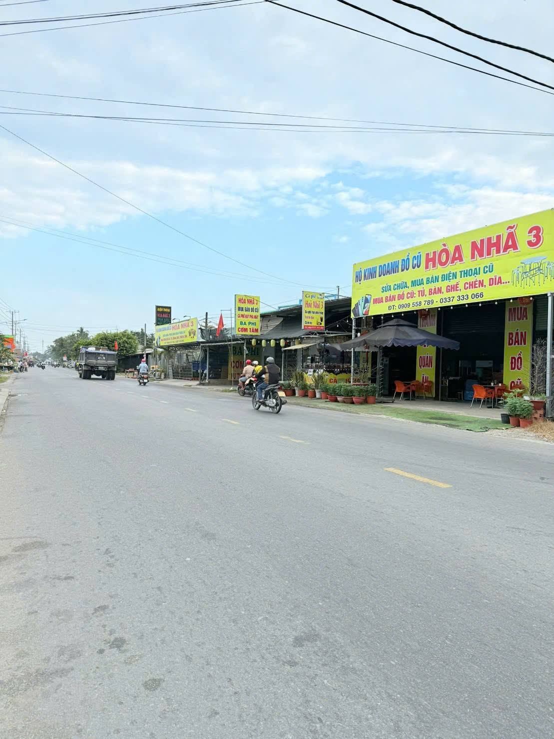 Bán đất mặt tiền lộ đan 4m, An Hội, Vĩnh Long, 100m2 full thổ cư