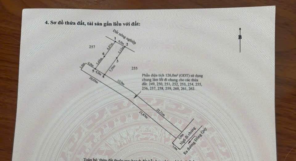 Bán đất quận Kiến An, thành phố Hải Phòng, giá 899 triệu