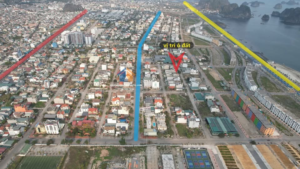 Bán đất Cẩm Trung, khu Đông Bến Gio, Cẩm Phả, gần bãi tắm