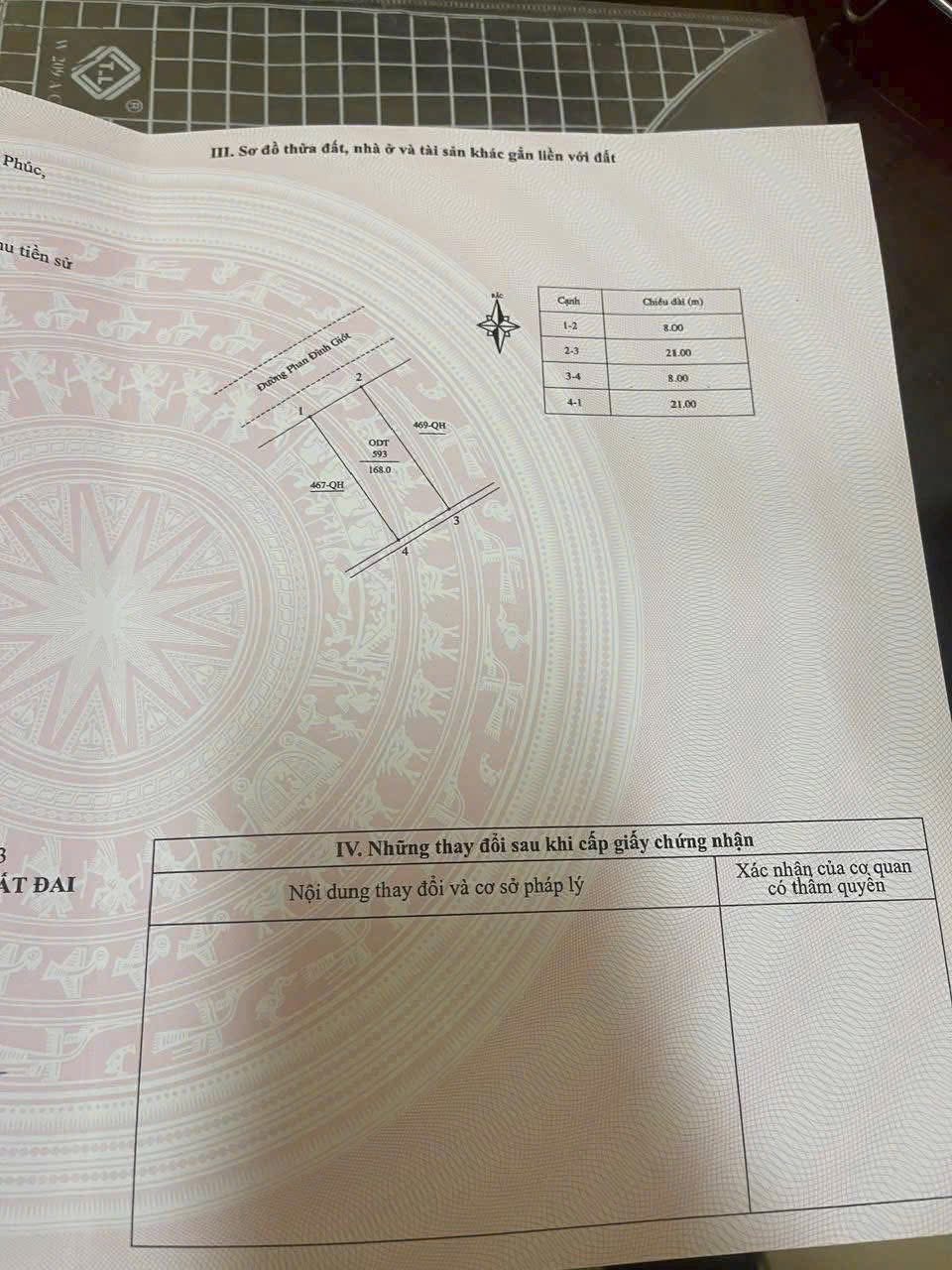 Bán siêu rẻ 2 căn nhà biệt thự mặt phố Phan Đình Giót, Khai Quang, Vĩnh Phúc