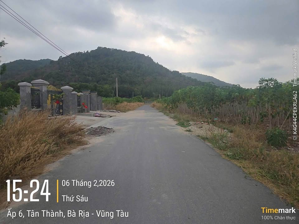 Đất Tóc Tiên view núi, 33m mặt tiền đường nhựa, chốt ngay kẻo lỡ