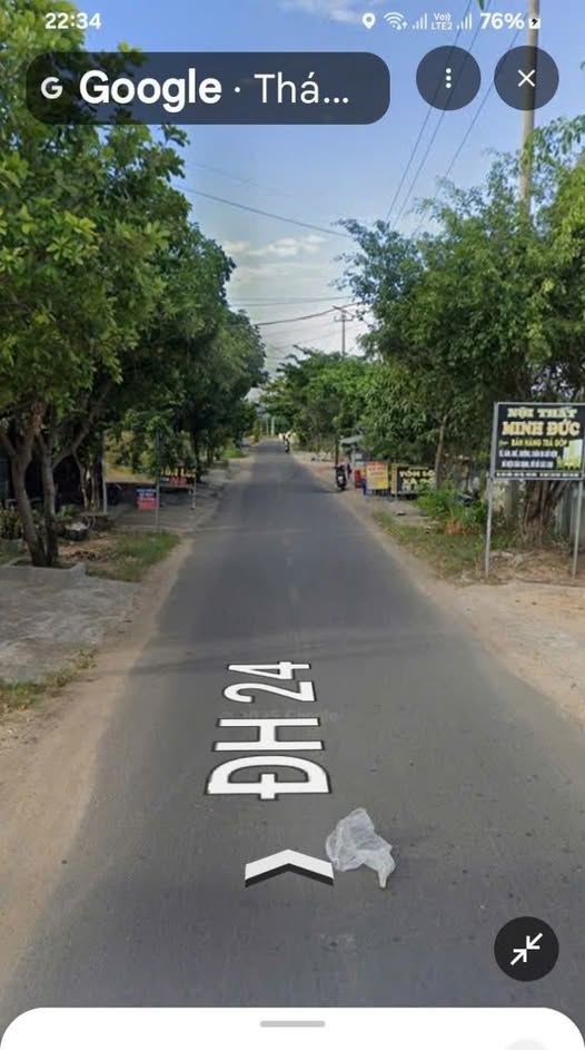 Bán lô đất tại Phụng Tường 1, Hòa Trị cũ, diện tích 129,9m2 full thổ cư, đường ô tô 9m thông thoáng