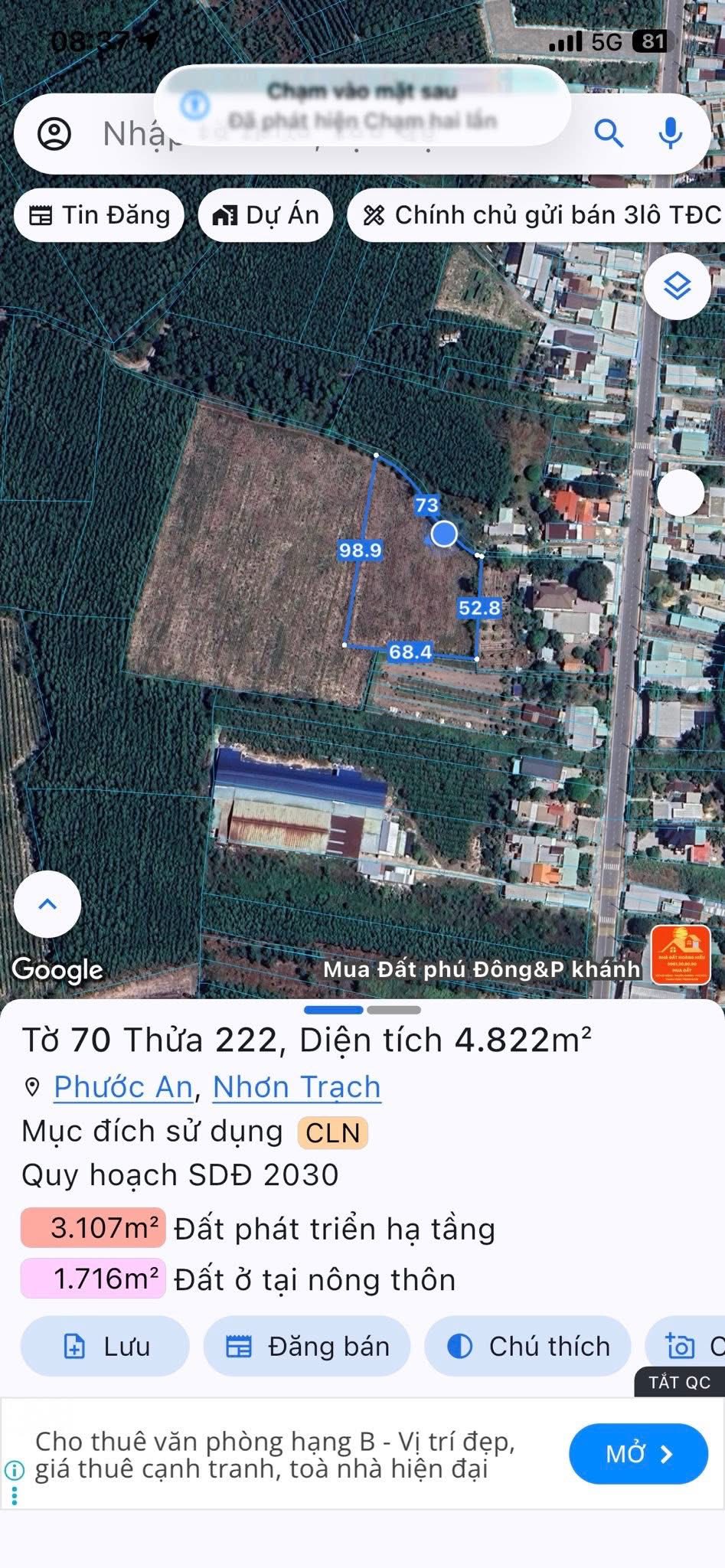 Bán nhà riêng huyện Nhơn Trạch, tỉnh Đồng Nai, giá 2,5 tỷ