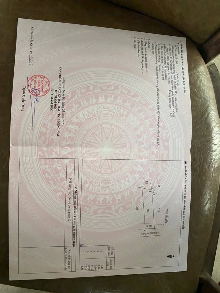 Bán lô đất Bửu Long, Biên Hòa cũ, sổ riêng thổ cư, diện tích 85m2, đường xe hơi, giá 1.95 tỷ