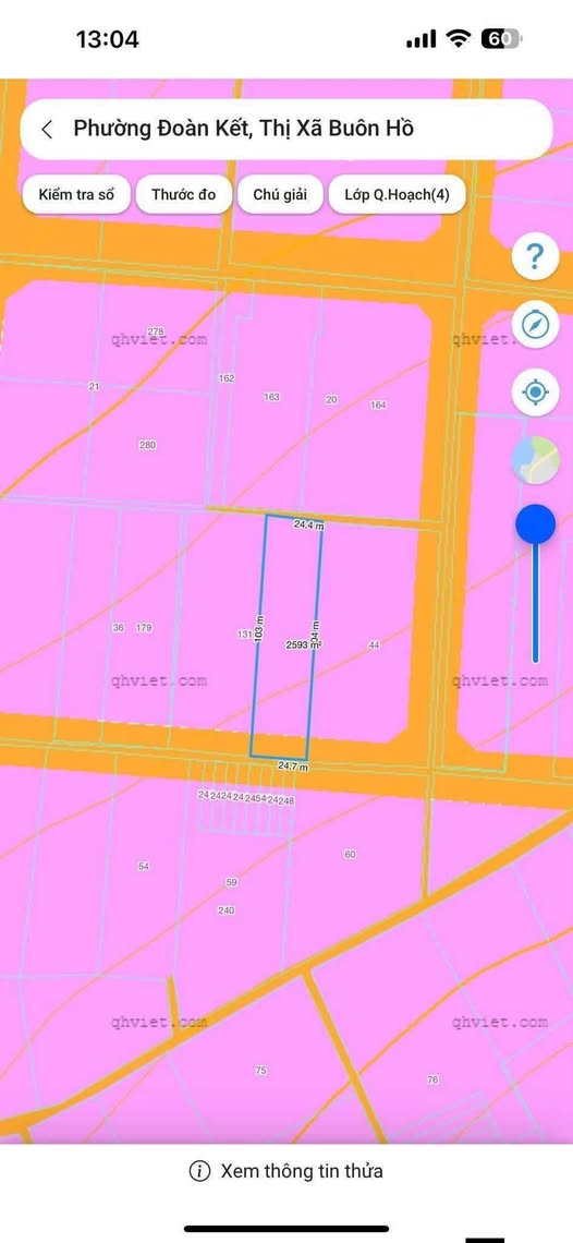 Bán đất thị xã Buôn Hồ, tỉnh Đắk Lắk, giá 2,2 tỷ