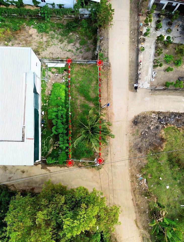 Bán đất lô góc 2 mặt tiền 81.8m2 tại Diên An, Nha Trang, giá chỉ 1,23 tỷ
