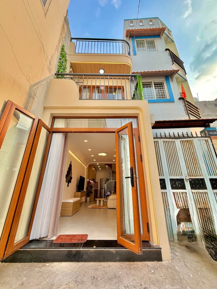 Bán nhà mới hẻm xe hơi ngay cửa Bùi Đình Túy, Bình Thạnh, gần Học viện cán bộ, 42m2, 3 tầng, giá 7.6 tỷ