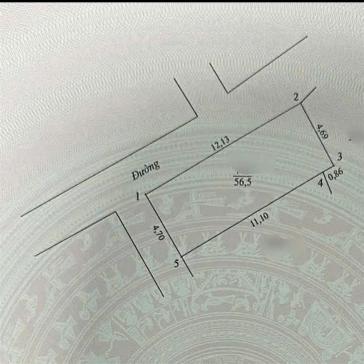 Bán nhà Vân Đình, Ứng Hòa, diện tích 56.5m2, ngõ ô tô đỗ cửa