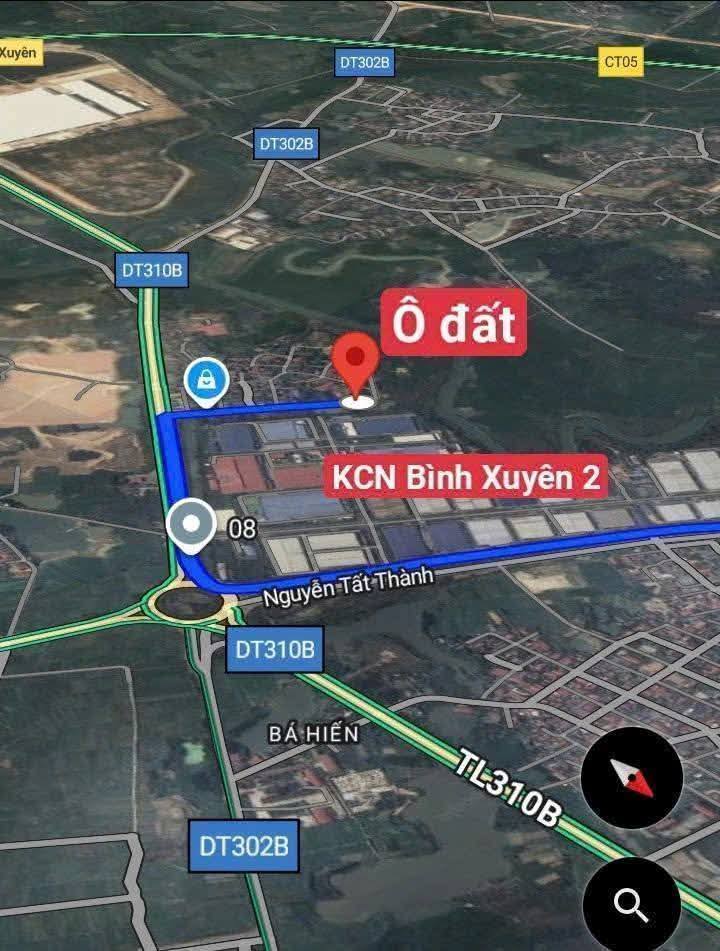 Bán đất tại Đê Hến, Bá Hiến, Bình Xuyên, ngay sát khu công nghiệp Bình Xuyên 2