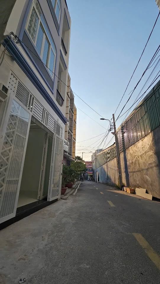 Bán nhà mới hoàn thiện diện tích 4x11m, 4 phòng ngủ, hẻm xe hơi, giá 6,8 tỷ