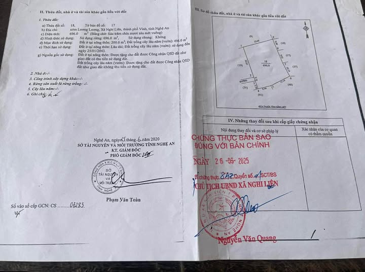 Bán đất thành phố Vinh, tỉnh Nghệ An, giá 7 tỷ