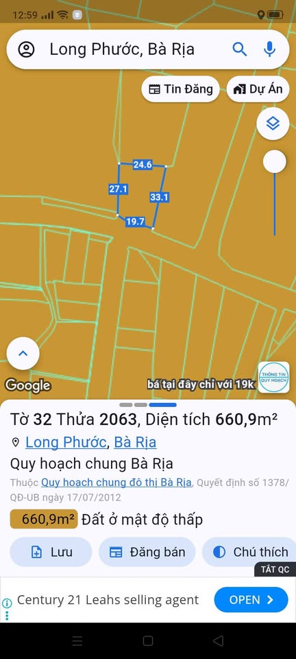 Bán kho bãi, nhà xưởng, khu công nghiệp thành phố Bà Rịa, tỉnh Bà Rịa, Vũng Tàu giá 2 tỷ
