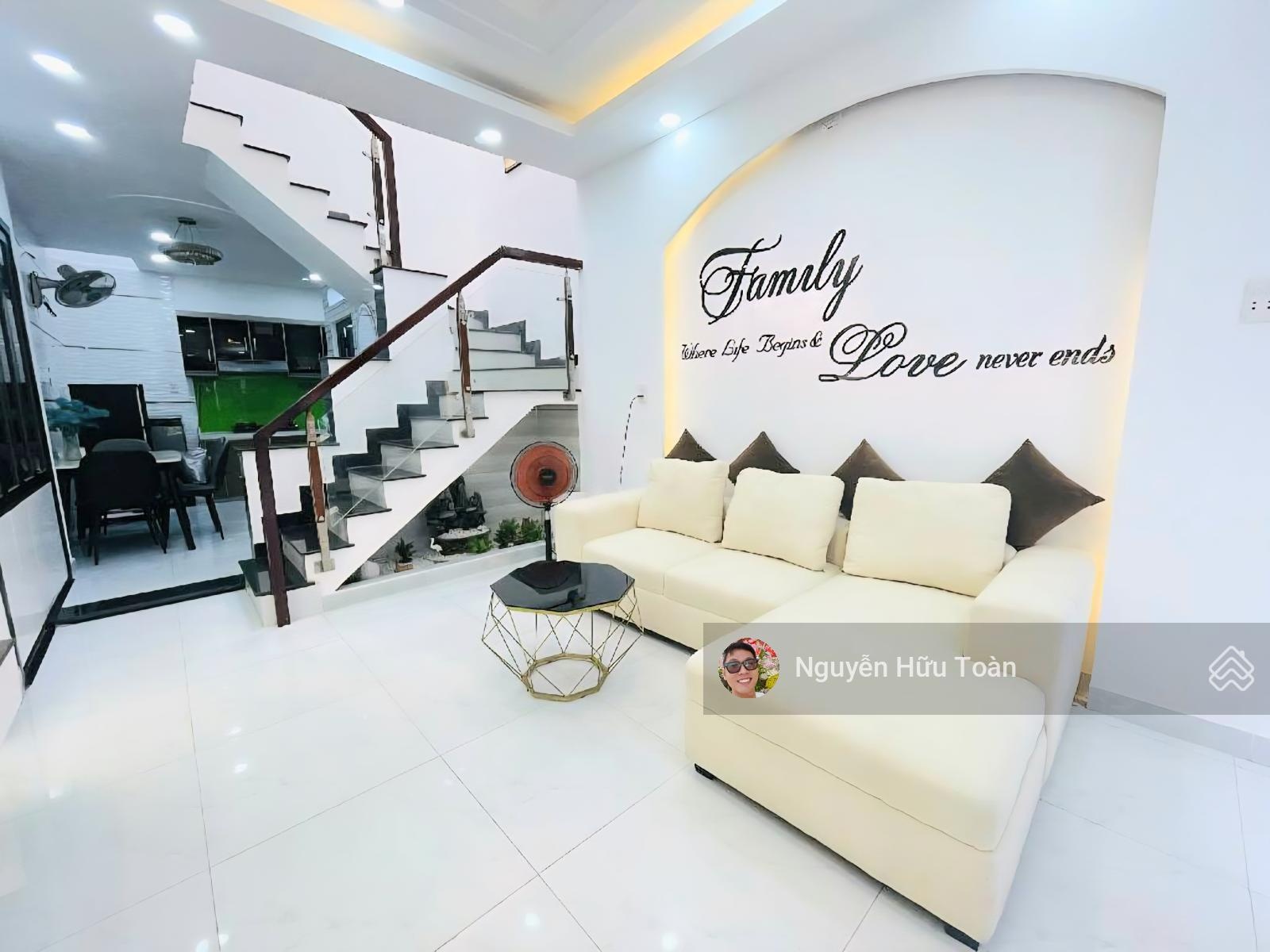 4,68T - 70m2 SD 2 Tầng full nội thất hẻm xe hơi gần mặt tiền đường Nguyễn Văn Khối