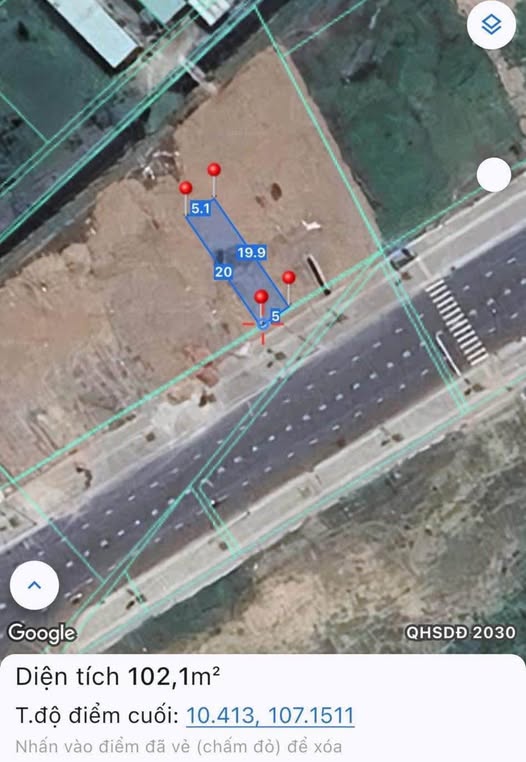 Bán đất thành phố Bà Rịa tỉnh Bà Rịa, Vũng Tàu giá 1,868 tỷ