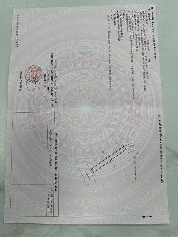 Bán đất huyện Thường Tín, thành phố Hà Nội giá 1 tỷ