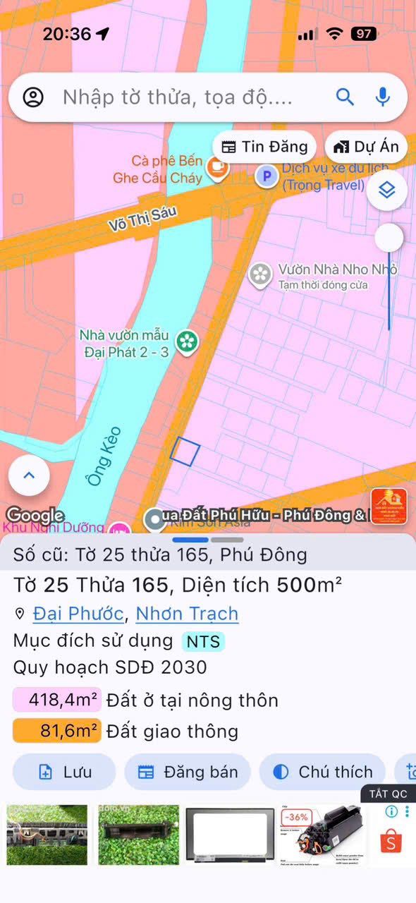 Bán đất thành phố Biên Hòa, tỉnh Đồng Nai giá 5,6 tỷ