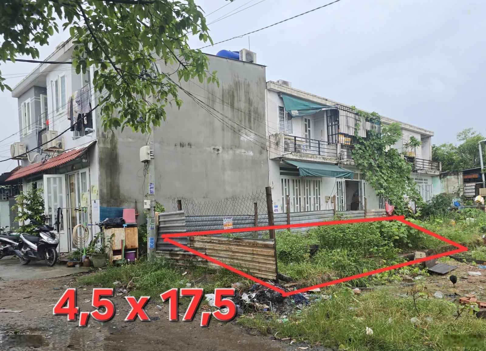 Bán đất góc 2 mặt tại hẻm gần đường Bộ Đội An Điền, Xã Vĩnh Lộc A,Huyện Bình Chánh, 650 triệu, 81m2