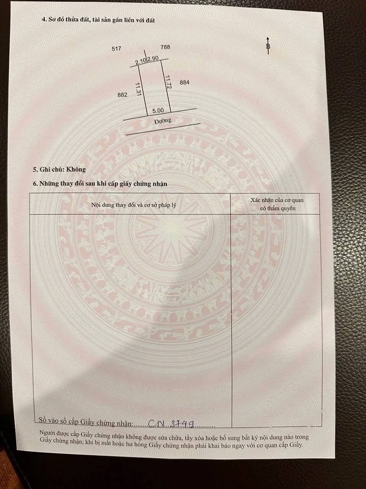 Chính chủ gửi bán lô đất đẹp xinh tại Mễ Sở, Văn Giang, ô tô vào tận đất