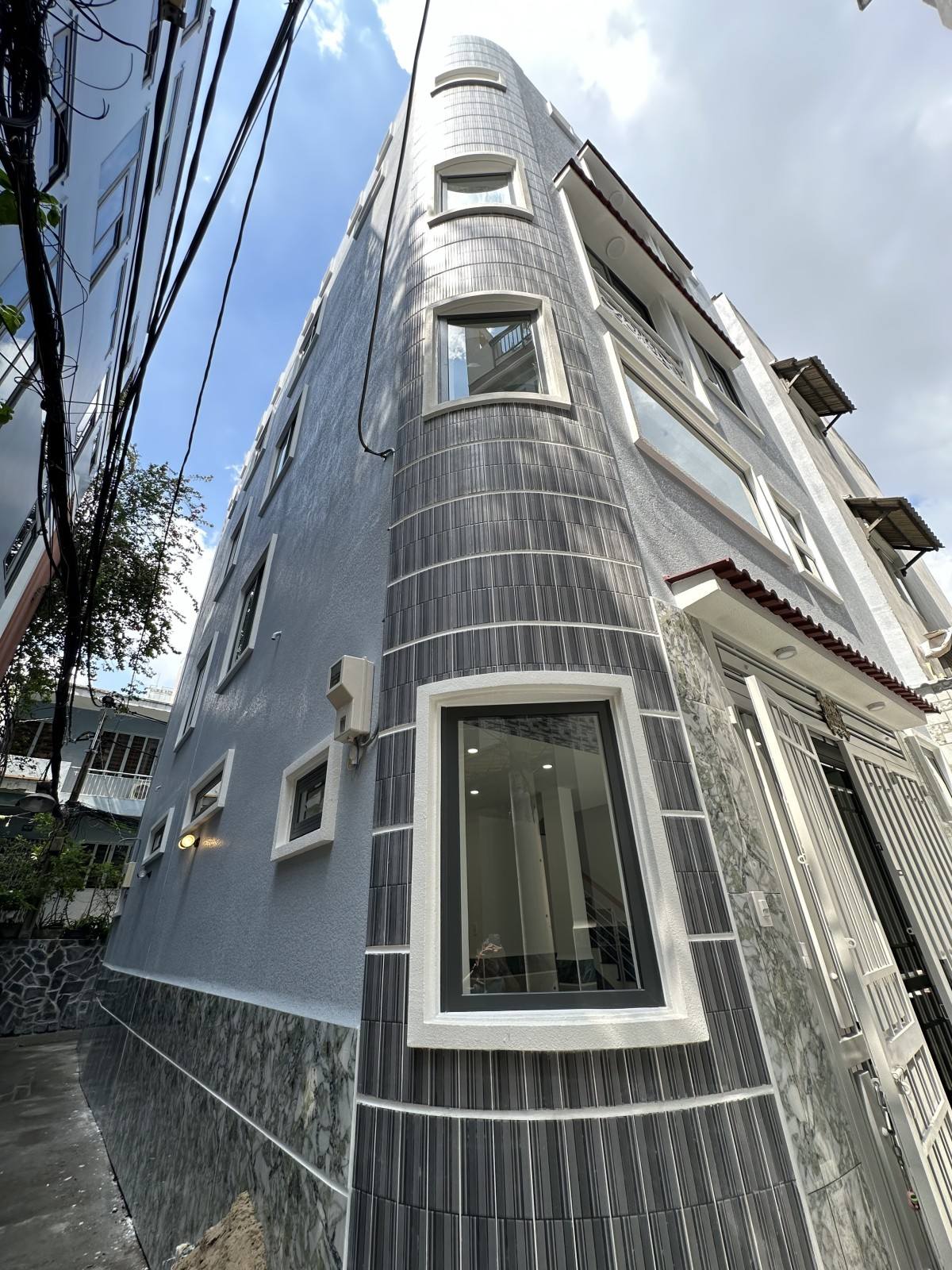 Bán nhà mới xây 100% khu Lê Văn Sỹ, Quận 3, 52m2 x 5 tầng, ngang 6.3m, 4 phòng ngủ, chỉ nhỉnh 8 tỷ