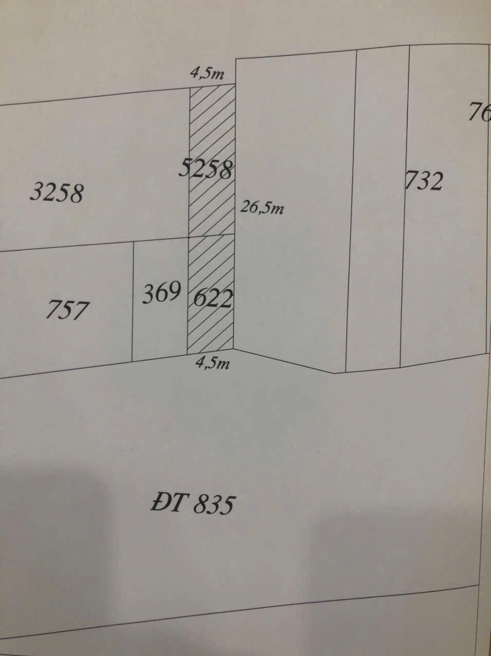 Chính chủ gửi bán mảnh đất lại Mỹ Lộc, Cần Giuộc, giá 2.5 tỷ