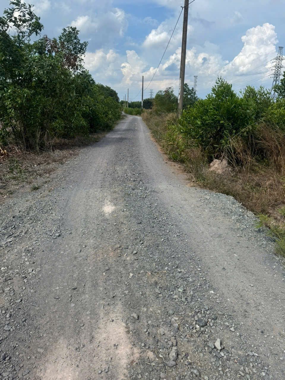 Bán lô đất vườn đường xe tải xã Nhơn Trạch, đất cao ráo 2 mặt tiền, cách nhựa Lê Hồng Phong 400m