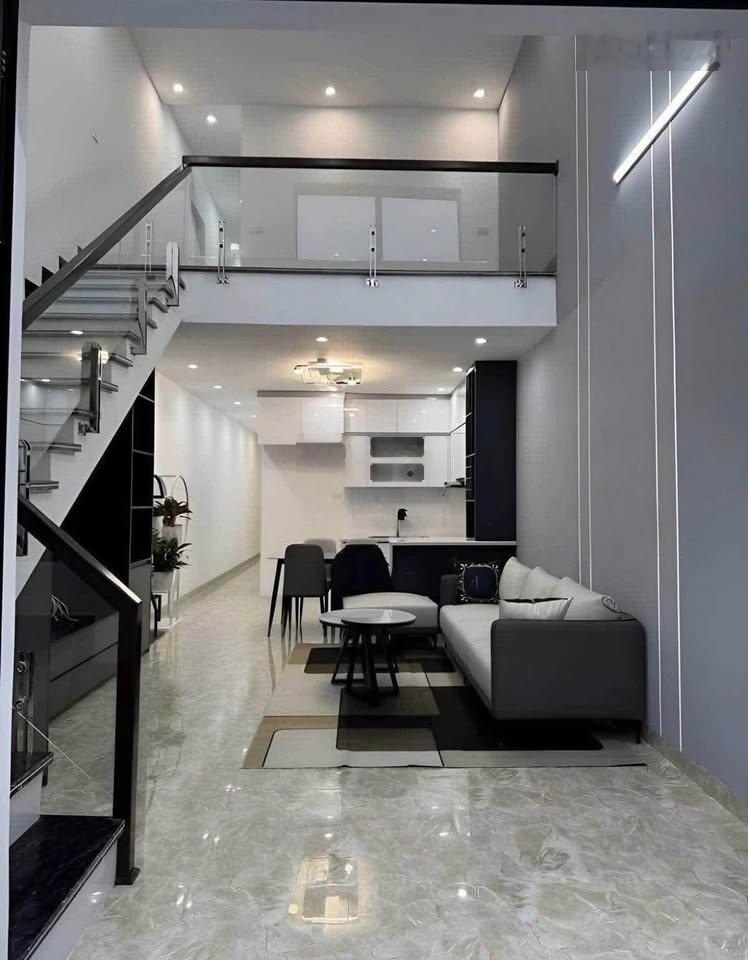 Bán nhà mới 100%, 1T1L, 44m2, đất full thổ cư, hoàn công đủ ngay Liên Khu 4 - 5, Bình Tân, HCM