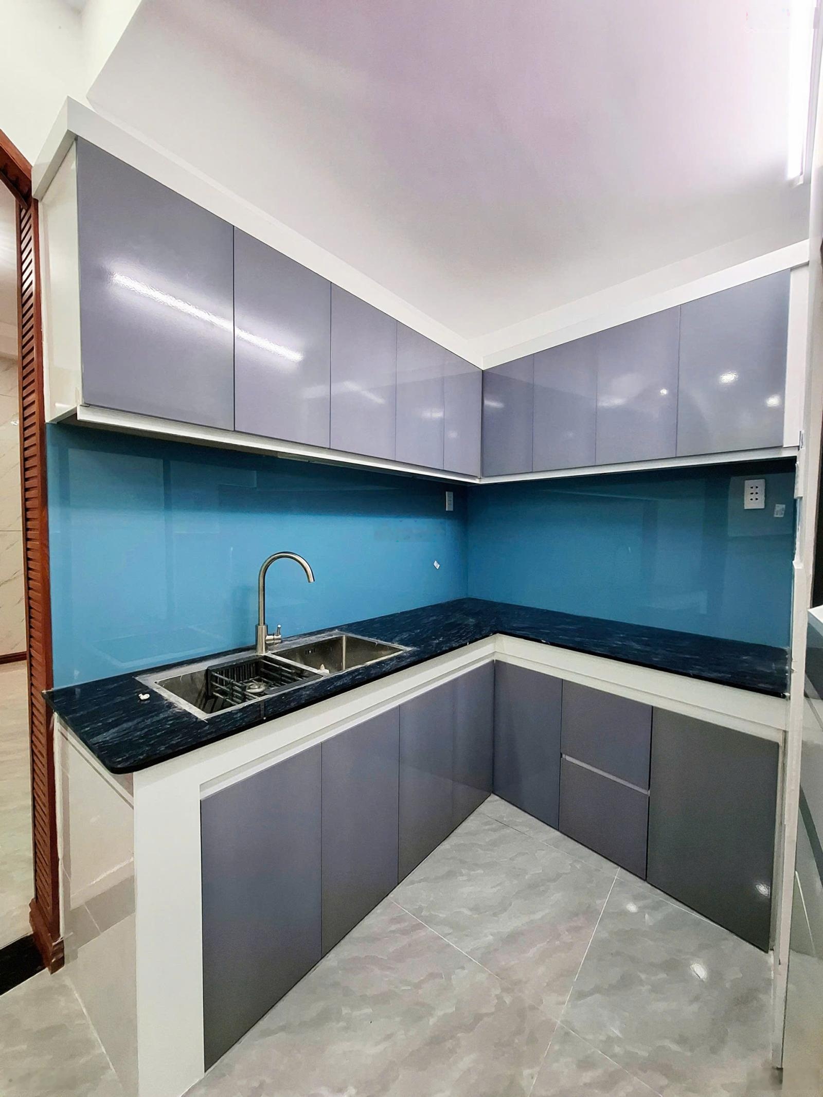 Nhà mới (DT: 5,5x8m) có 3PN ở Nguyễn Thị Căn Quận 12, gần siêu thị Metro, giá 1tỷ538tr còn bớt