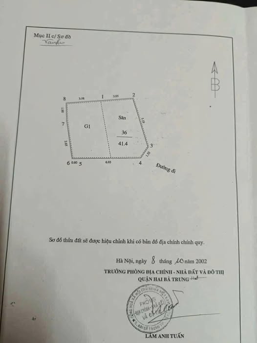 Bán nhà ngay phố Minh Khai, 41.4m2 x 2 tầng, giá nhỉnh 7 tỷ