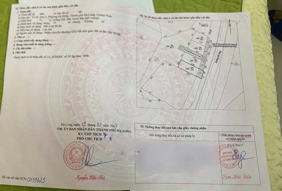 Bán ô đất view đẹp Hà Khẩu, Hạ Long, giá 2.1 tỷ