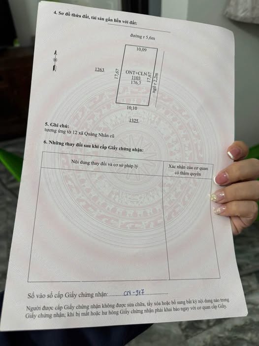 Bán đất huyện Quảng Xương, tỉnh Thanh Hóa giá cả thương lượng