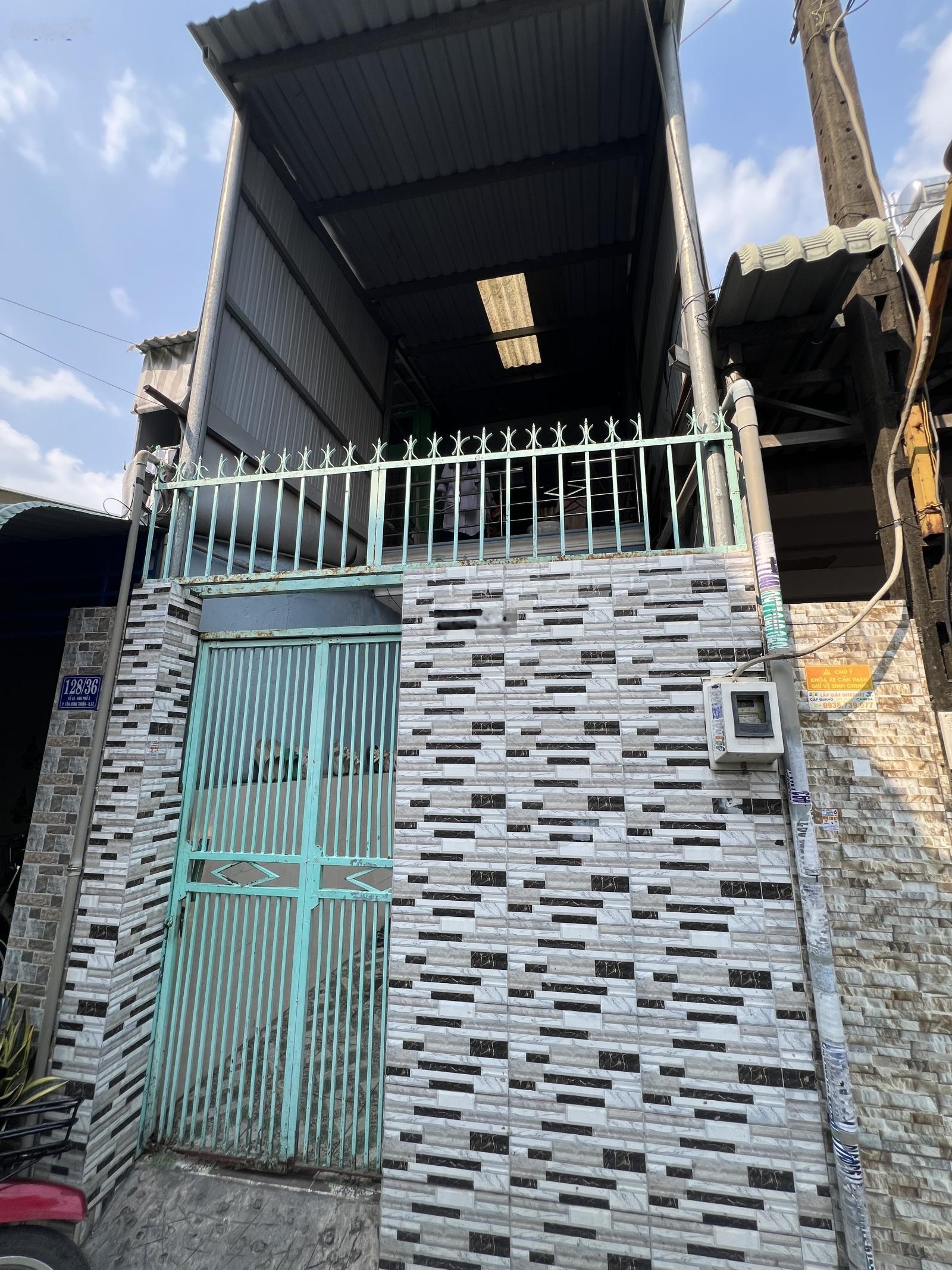 2 mặt hẻm 3m thông- đang cho thuê dòng tiền 7tr/th -đông hưng thuận 05 q.12- giá 2,7 tỷ