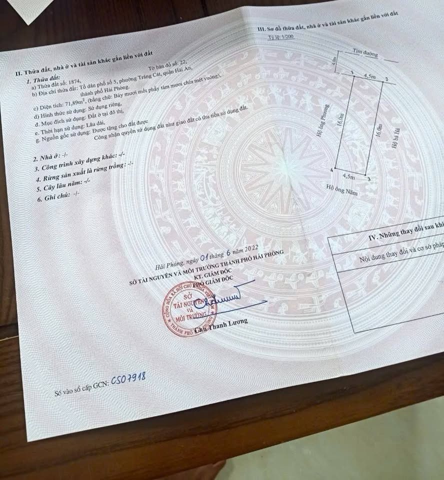 Cần bán nhanh lô đất vị trí đẹp mặt đường Cát Khê, sát khu nhà ở xã hội Happy Home Tràng Cát