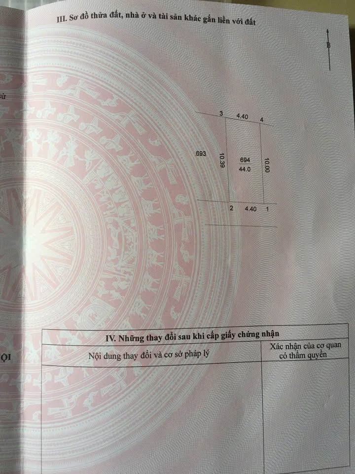 Bán đất 44m² tại Phúc Hòa, Phúc Thọ, ô tô 7 chỗ vào đất, giá 2 tỷ