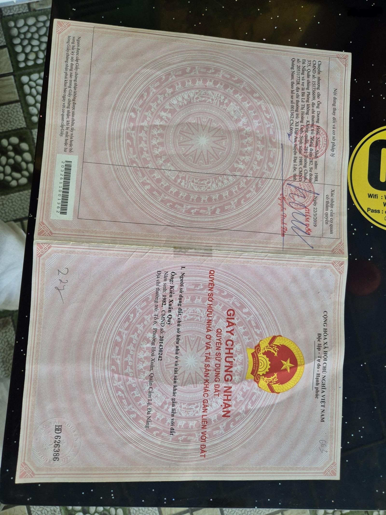 Bán đất tại Xã Hòa Tiến, giá 950 triệu, diện tích 100m2, hàng hiếm tại Đà Nẵng