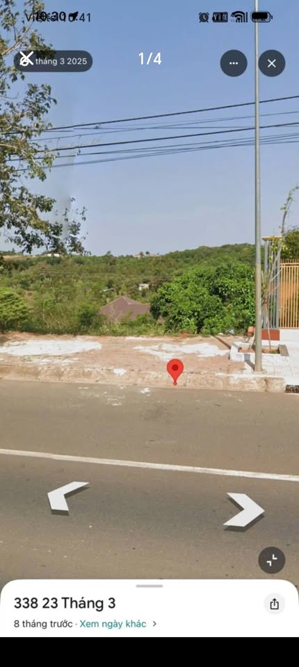 Cần bán gấp mảnh đất mặt tiền đường Hùng Vương, phường Đông Gia Nghĩa, vị trí cực đẹp, giá 1.68 tỷ