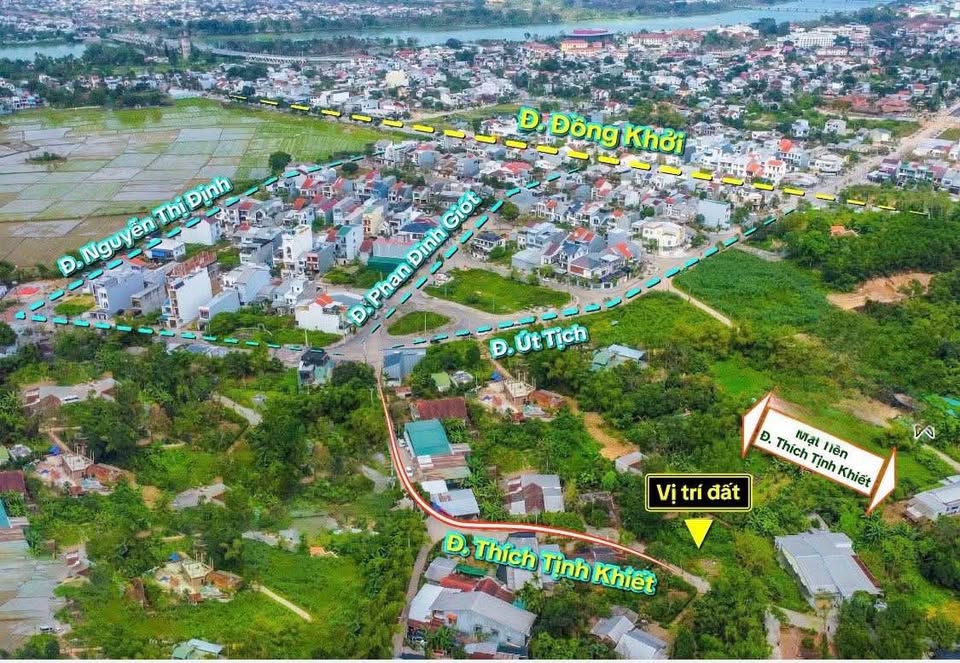 Bán đất mặt tiền Thích Tịnh Khiết, cạnh khu quy hoạch Bàu Vá, giá 2.5 tỷ