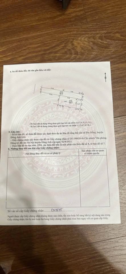 Bán nhà Thụy Hà, Bắc Hồng, 58.2m2, ô tô đỗ cửa - Cơ hội vàng cho nhà đầu tư