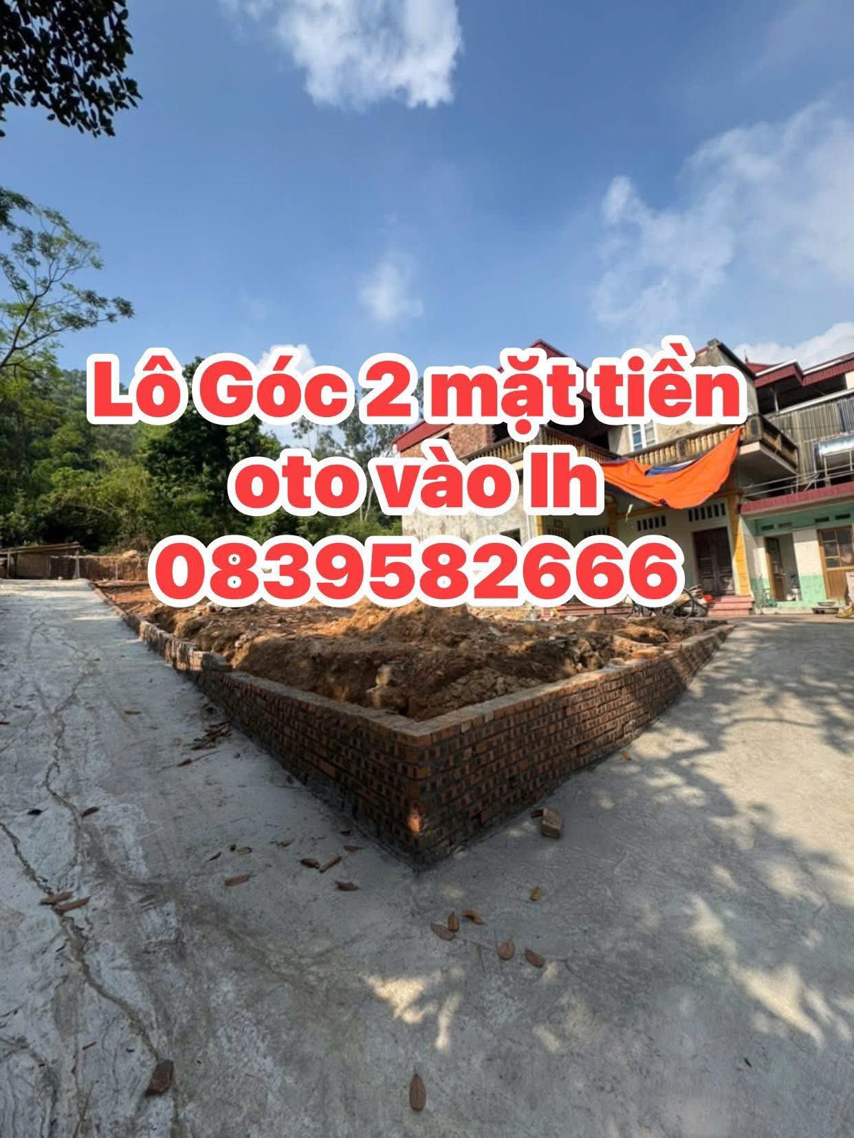 Bán lô góc tại Núi Chè, Liên Bão, Tiên Du, ngõ ô tô tải vào tận đất