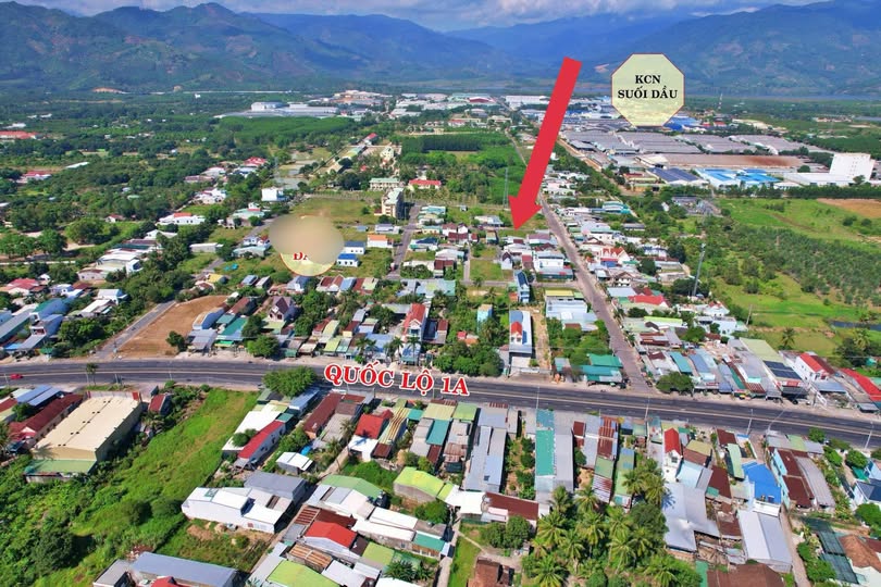 Đất Cam Lâm 160m2 full thổ, đường nhựa 13m, sát khu công nghiệp Suối Dầu, giá hời 2,1 tỷ