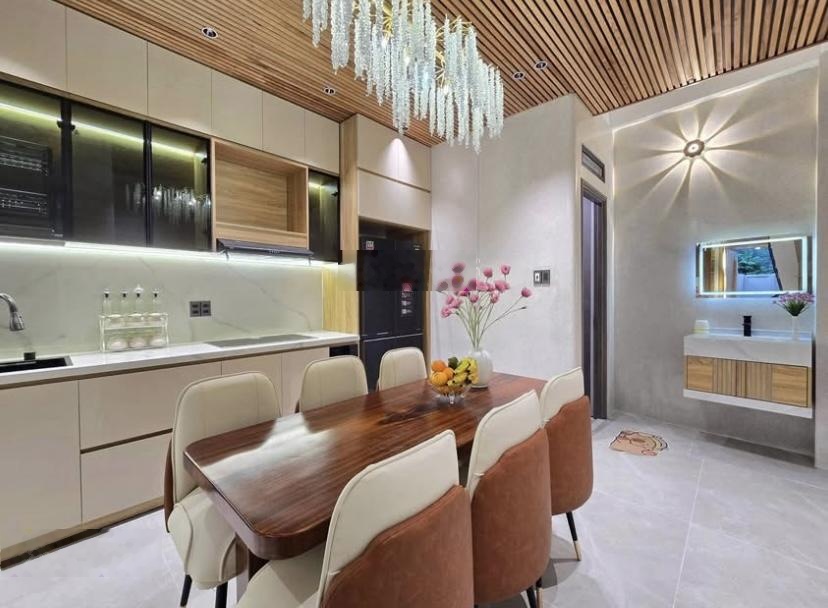 Nhà Lê Văn Thọ - P14 - Gò Vấp gần CV Làng Hoa, 5mx13,2m, lầu đúc, 4PN. Giá 2tỷ580 cho thuê 18tr/th