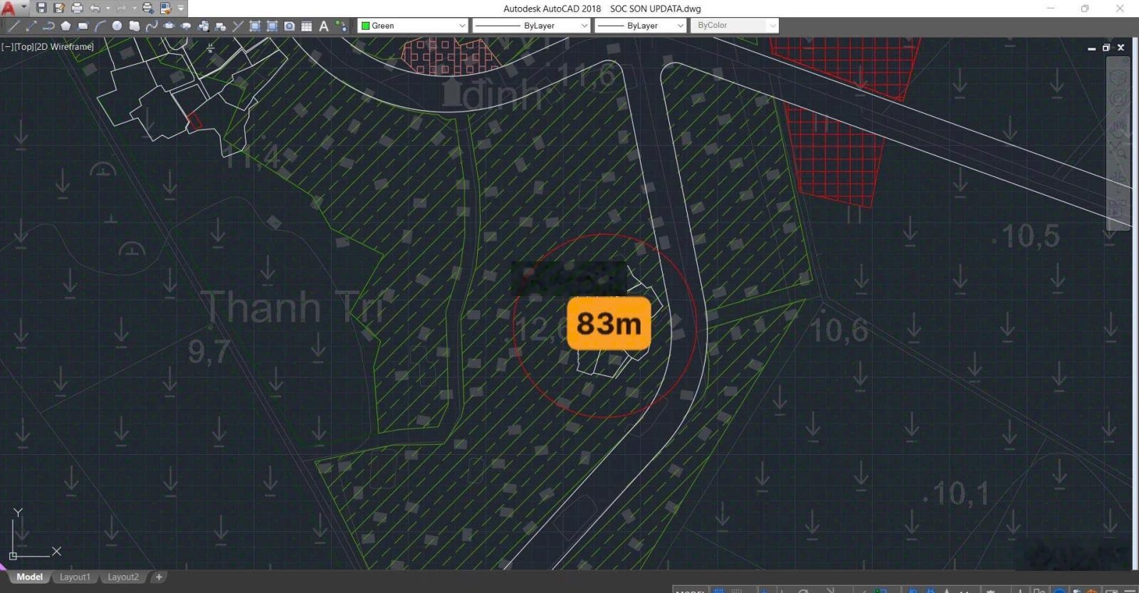 Bán nhanh trong tuần lô đất đẹp 83m2 tại thanh trí kim anh sóc sơn hà nội