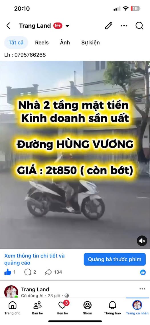 Bán nhà riêng thành phố Quy Nhơn, tỉnh Bình Định, giá 2 tỷ